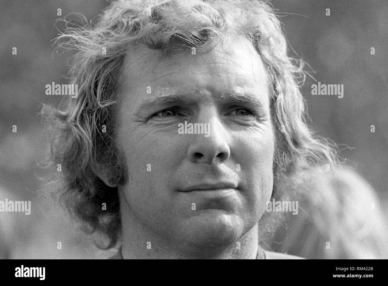 London, Deutschland. 12 Feb, 2019. Bobby Moore, England national Player, Fußball, Porträt, portrÃ t, Porträt, 7/8-Einzelbild, einziges Motiv, 01.05.1972, Â | Nutzung der weltweiten Kredit: dpa/Alamy leben Nachrichten Stockfoto