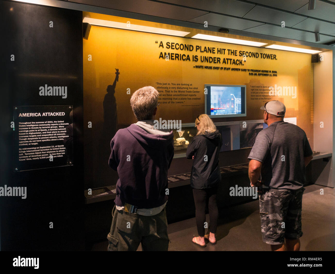 Flug 93 National Memorial shanksville PA Stockfoto