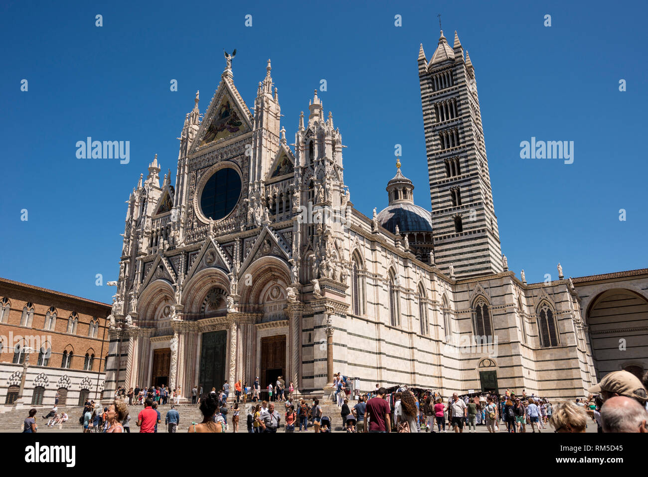 Duomo di Siena (Siena), Toskana, Italien Stockfoto