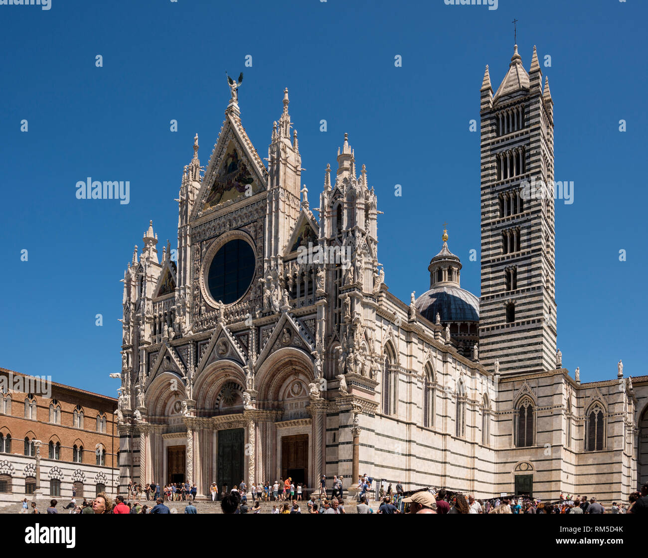 Duomo di Siena (Siena), Toskana, Italien Stockfoto