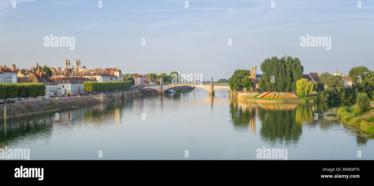 Chalon-sur-Saône - Frankreich Stockfoto