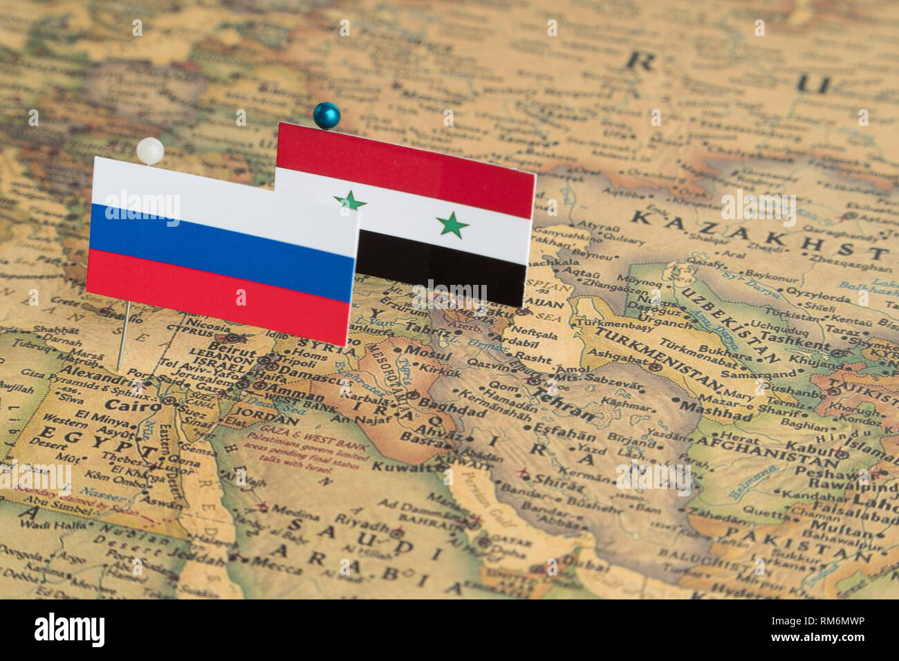 Syrien karte flagge -Fotos und -Bildmaterial in hoher Auflösung – Alamy