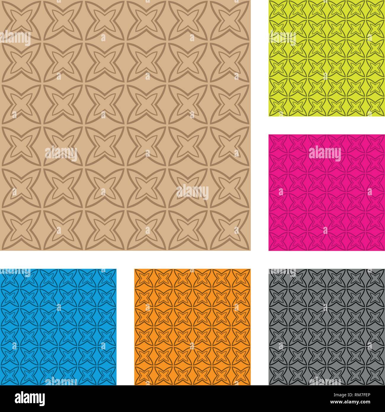 Nahtlose Damast-Tapete Stock Vektor