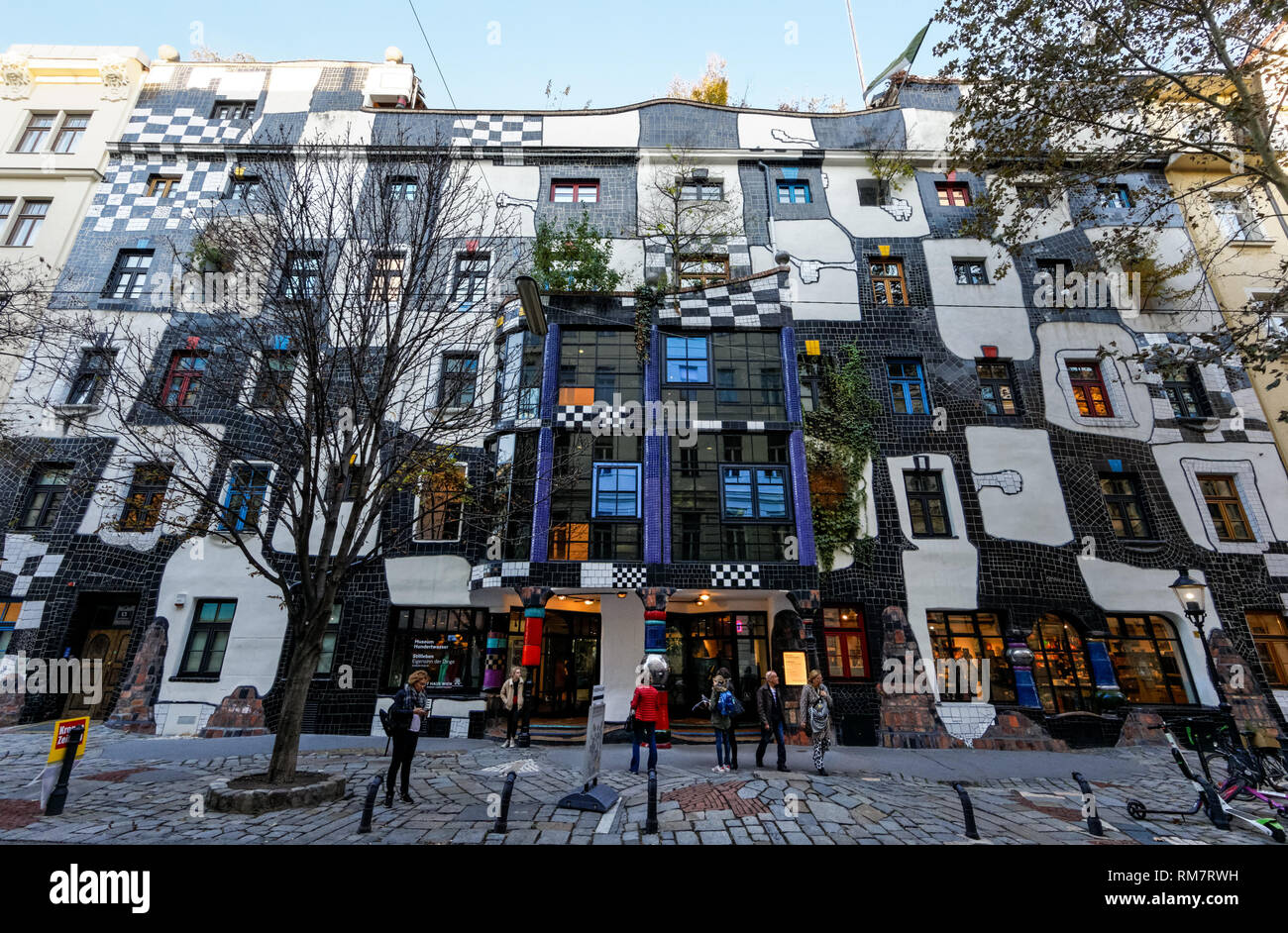 Kunst haus wien hundertwasser museum Fotos und Bildmaterial in hoher