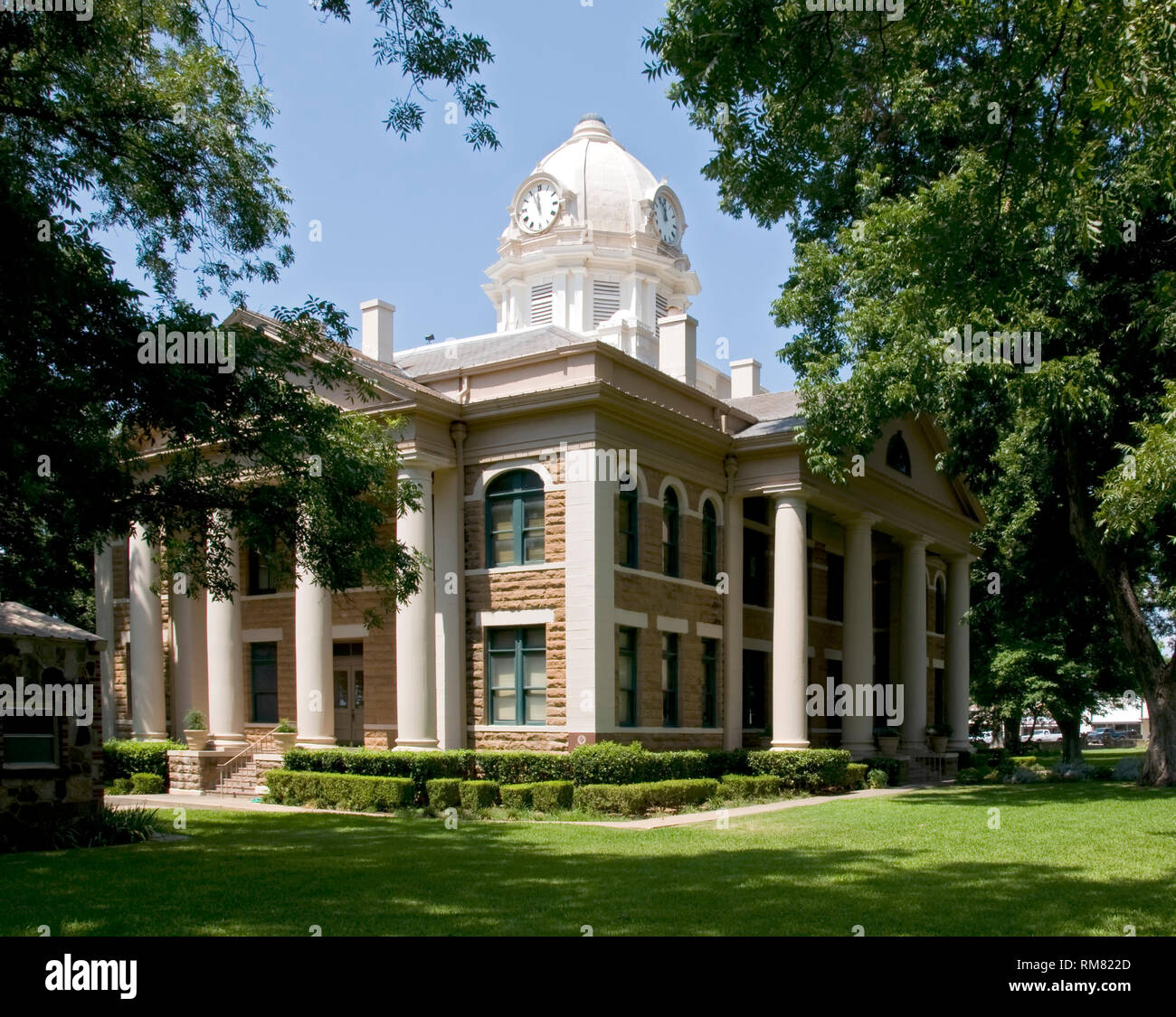 Mason County Courthouse - Maurer, Texas Stockfoto