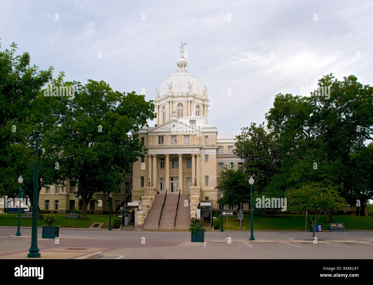 McLennan County Courthouse - Waco, Texas Stockfoto