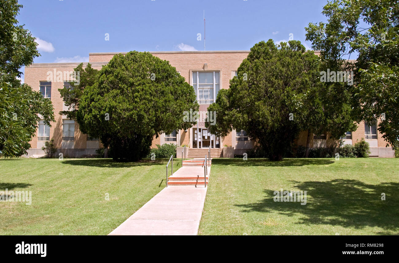 Motley County Courthouse - Matador, Texas Stockfoto