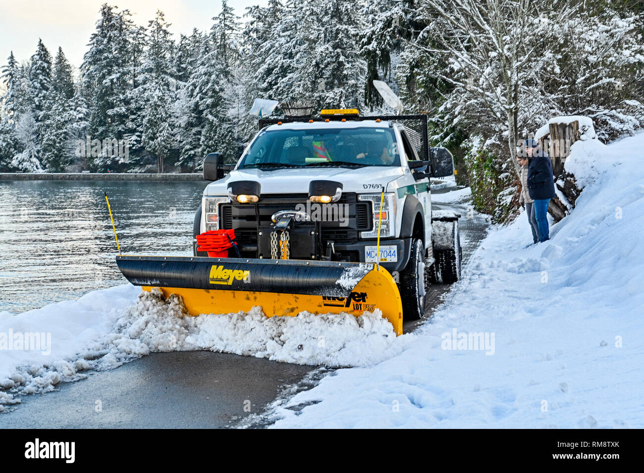 Snow plow canada Fotos und Bildmaterial in hoher Auflösung Alamy