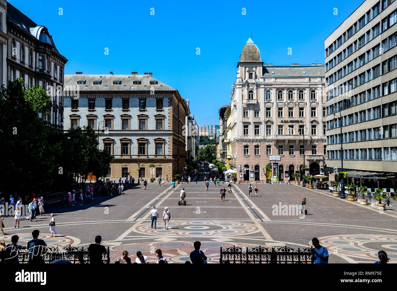 Sehenswürdigkeiten in Budapest, Ungarn Stockfoto