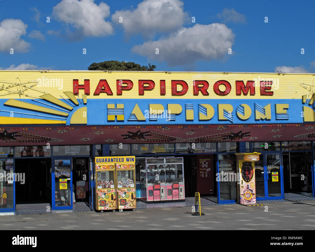 Southend Happidrome, Amusement Center, Essex, England, Großbritannien - 52 Marine Parade, Southend-on-Sea SS 1 2 EN Stockfoto