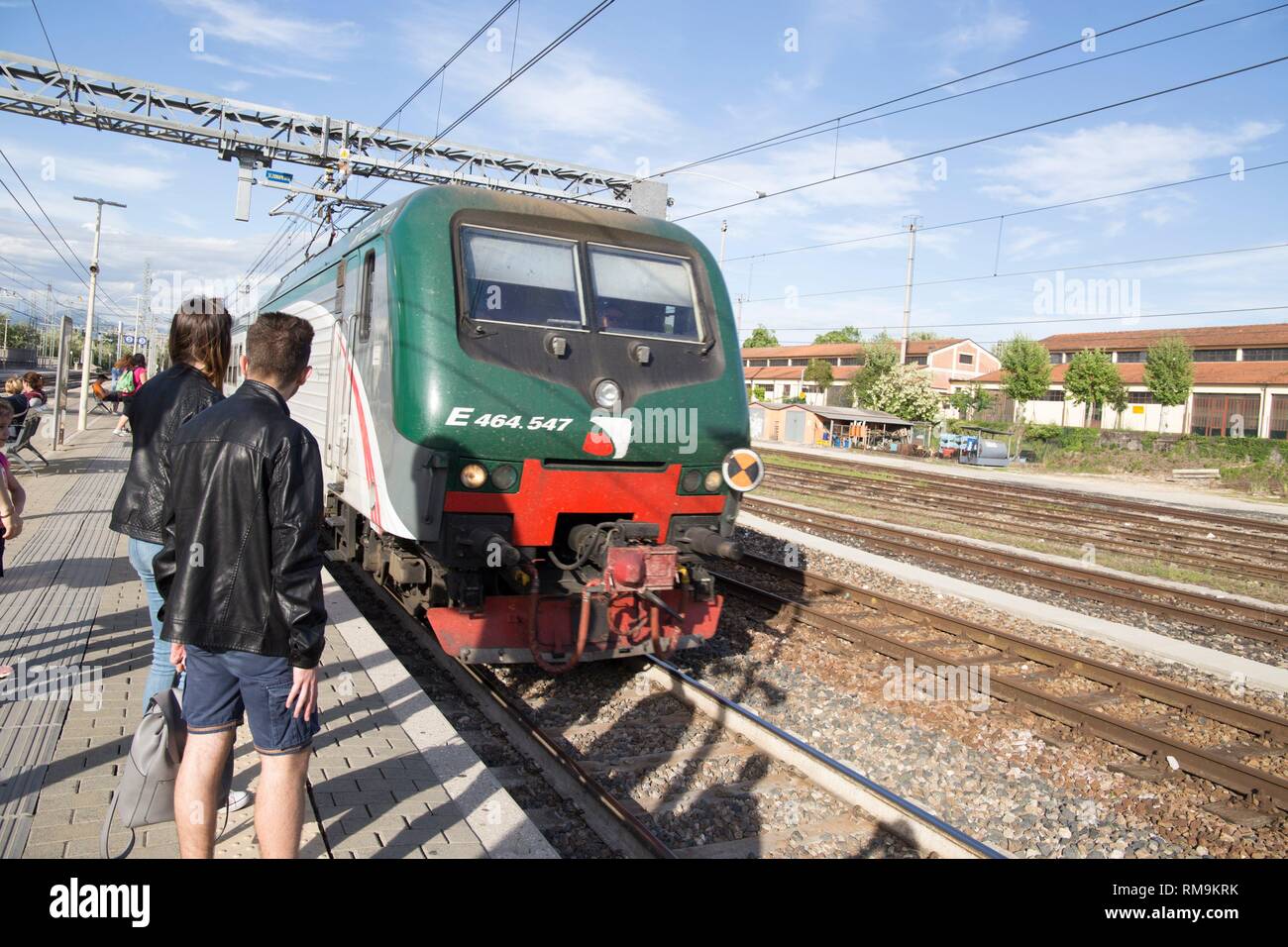 Bahnhof In Peschiera Del Garda Lombardei Italien Stockfotografie Alamy