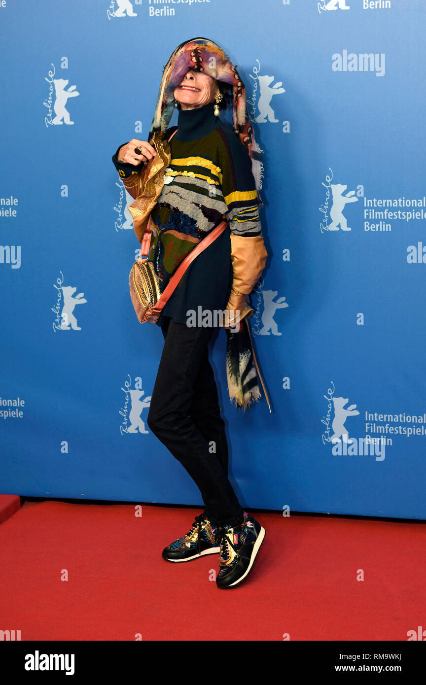 Geraldine Chaplin die Teilnahme an der "heiligen Tiere/La Fiera y La Fiesta' Premiere auf der 69. Internationalen Filmfestspiele Berlin/Berlinale 2019 im Kino International am Februar 13, 2019 in Berlin, Deutschland. Stockfoto