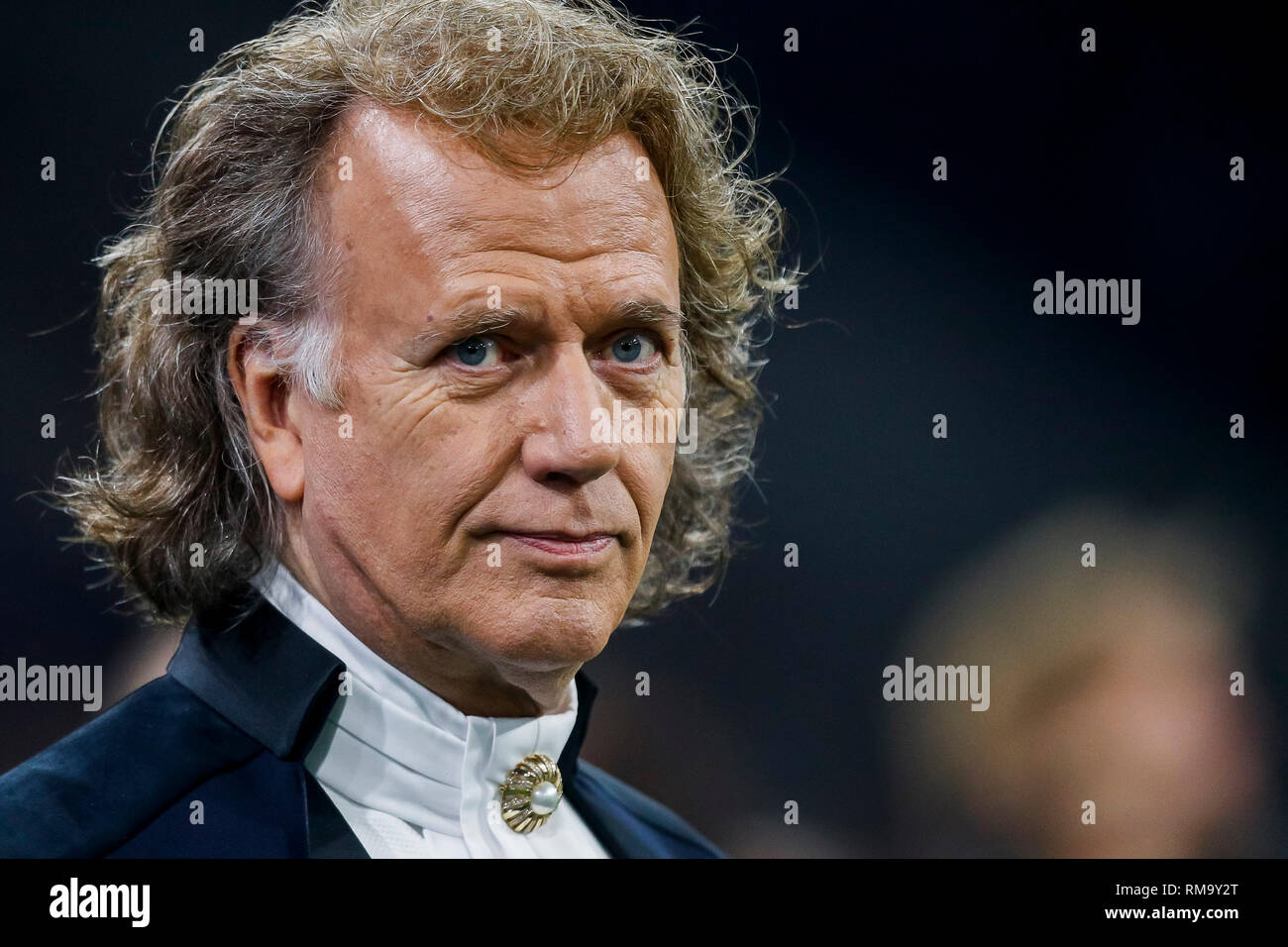 AMSTERDAM, Ajax - Real Madrid 1-2, Fussball, Champions League Saison 2018 / 2019, 13-02-2019, Johan Cruijff, Andre Rieu Arena vor dem Spiel Ajax-Real Madrid Stockfoto