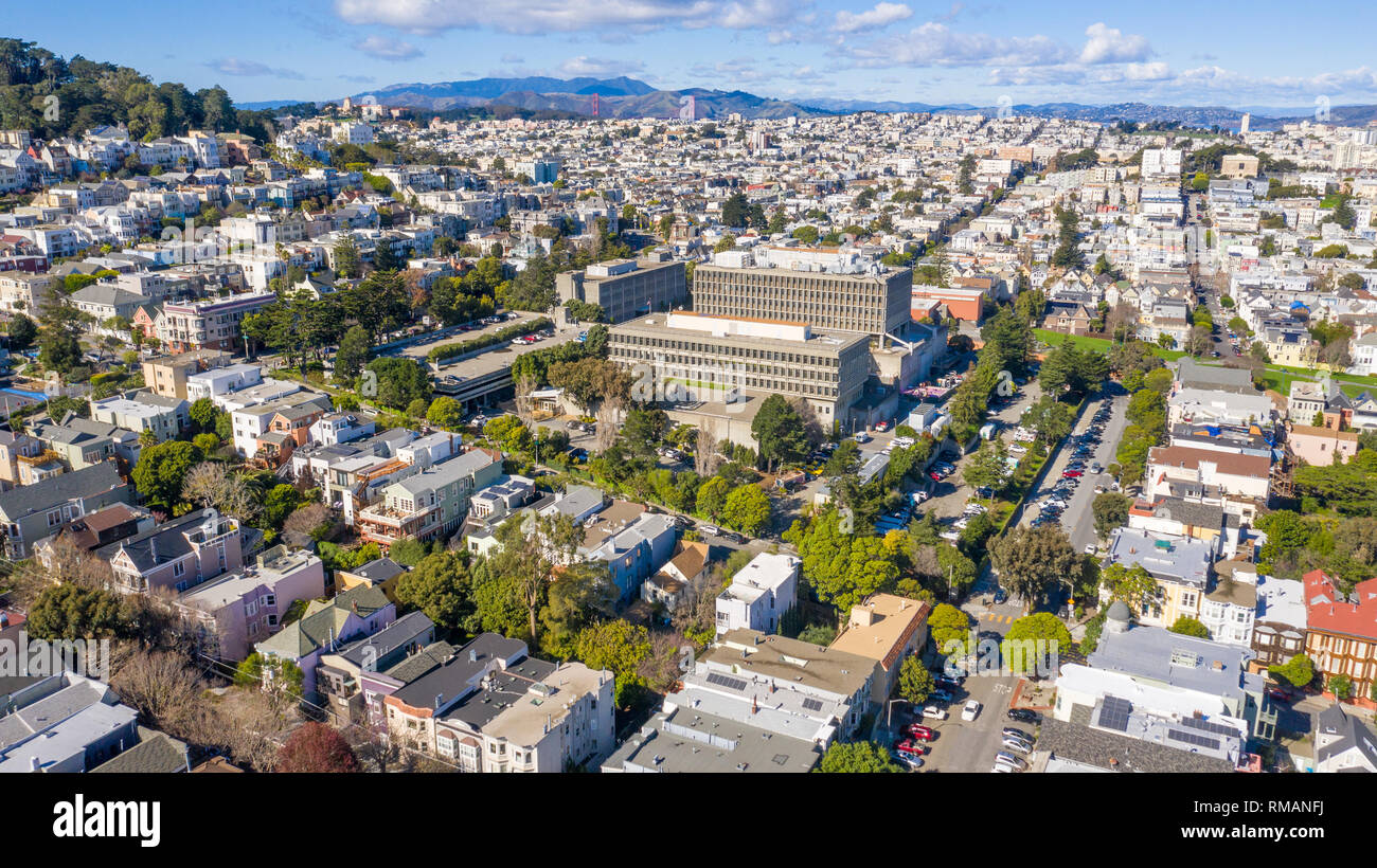 California Pacific Medical Center, San Francisco, CA, USA Stockfoto