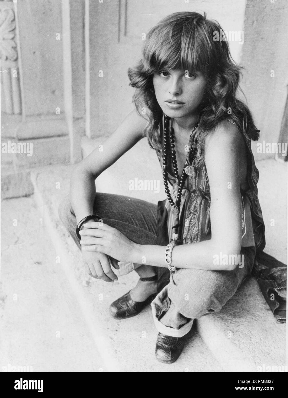 Uschi Obermaier, Deutschen starlet und Kommunarden stand