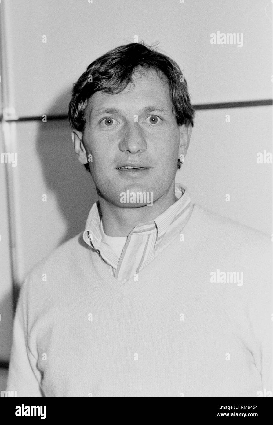 Die Österreichische Ski Racer Franz Klammer (Foto) feiert seinen 50. Geburtstag am 3. Dezember 2003. Die Kärntner wurde Olympiasieger in der Abfahrt 1976, Weltmeister in Kombination 1974 und mehrfacher Sieger im Downhill World Cup (1975, 1978, 1983). Stockfoto