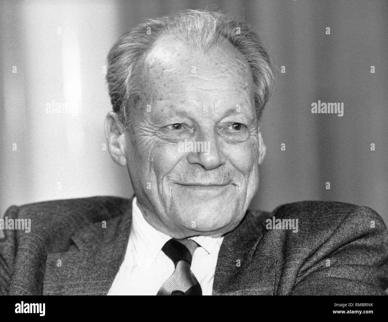 Willy Brandt. Stockfoto