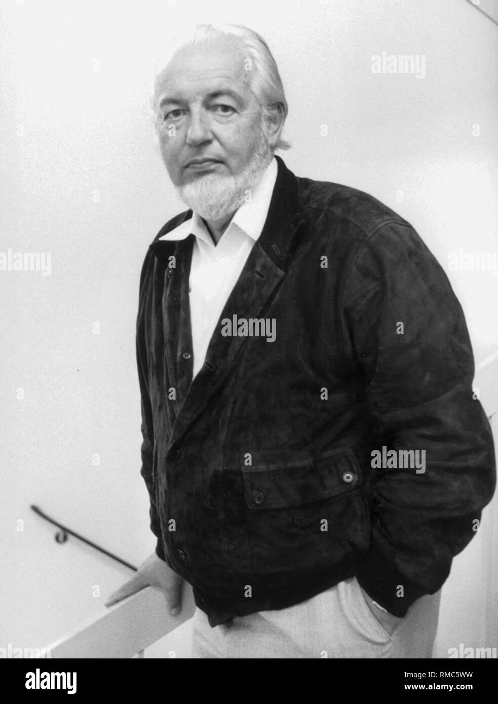 Hoimar von Ditfurth, ein deutscher Wissenschaftler. Stockfoto