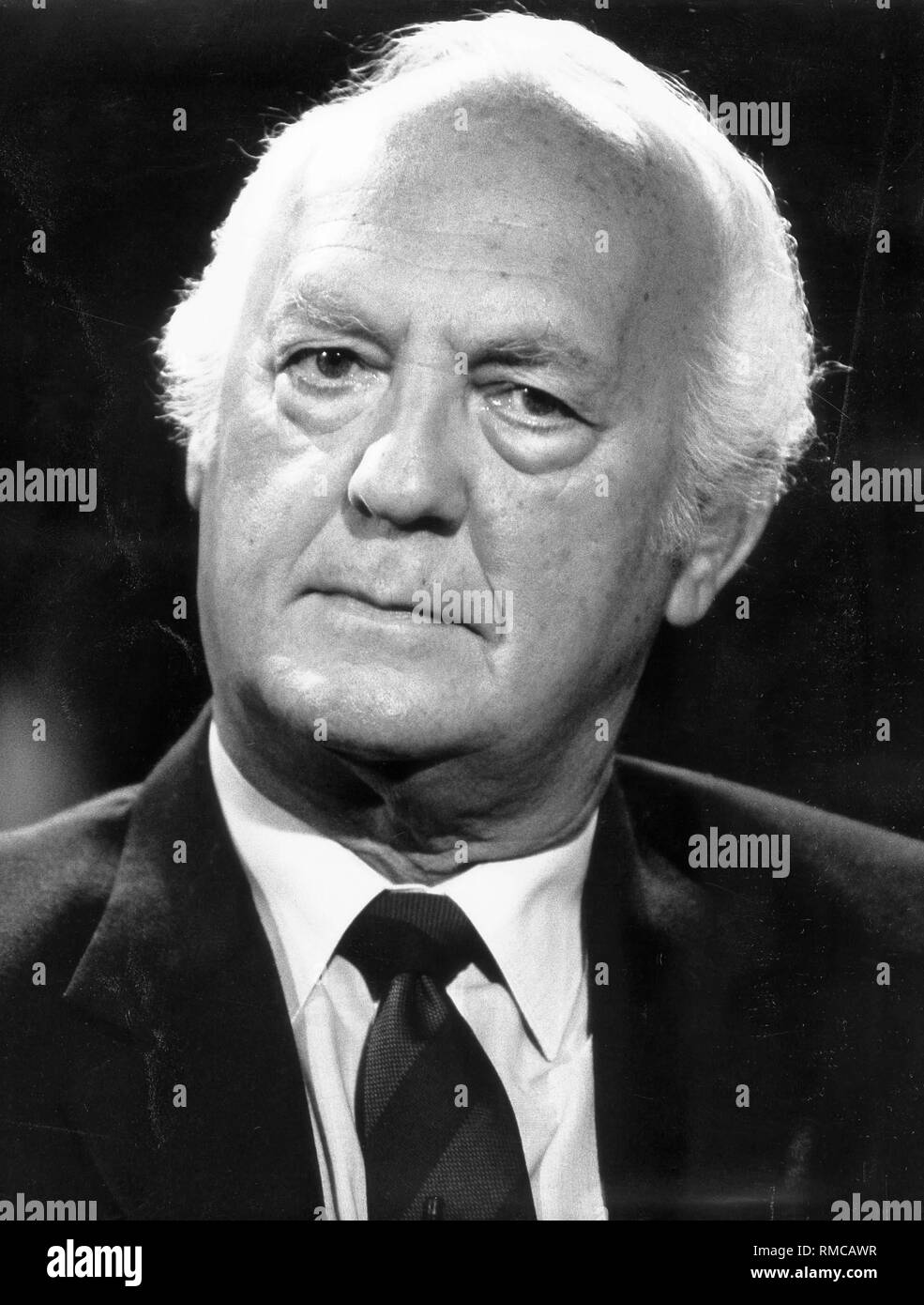 Asher Ben Nathan, ersten israelischen Botschafter in der Bundesrepublik Deutschland zwischen 1965-1969. Stockfoto