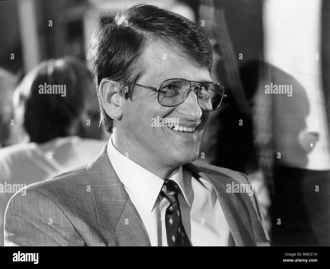 Klaus von Klitzing, Nobelpreisträger in Physik (1985). Das Bild wurde auf der Nobelpreisträger in Lindau gefasst. Stockfoto
