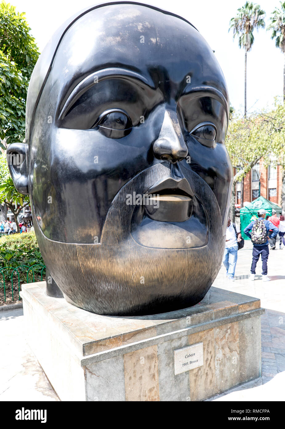 Skulpturen von Fernando Botero Medellin Kolumbien Südamerika Stockfoto