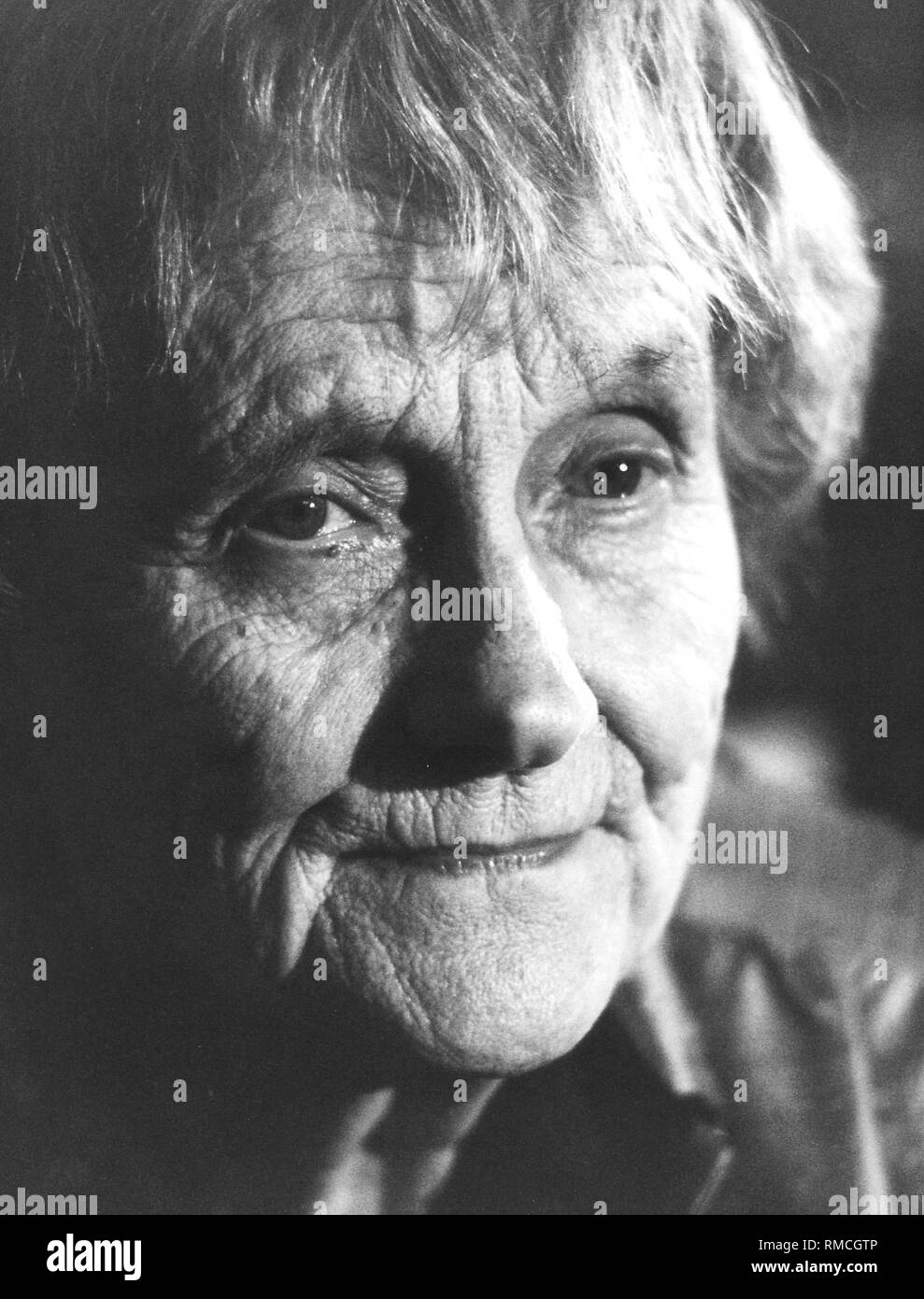 Astrid Lindgren (geboren 1907), der Verfasser des Buches der schwedischen Kinder. Stockfoto