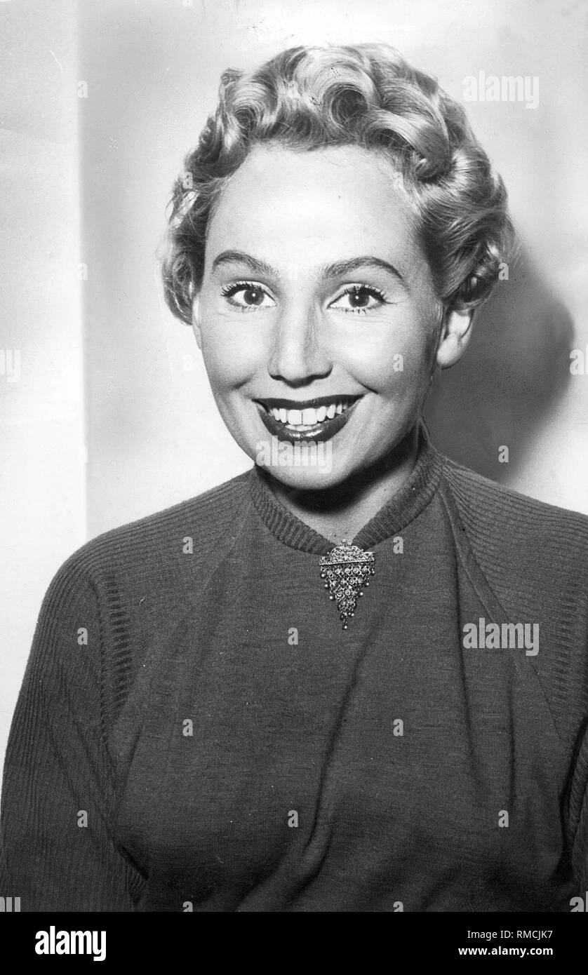 Anneliese Rothenberger, eine deutsche Sopranistin. Stockfoto