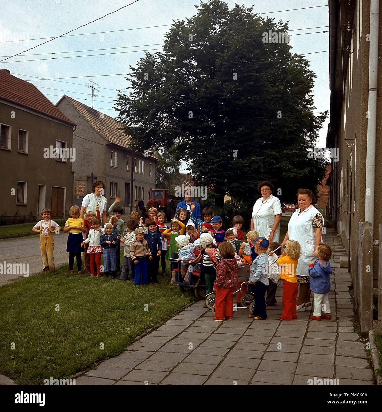 Kindergarten in Berlstedt in der Nähe von Weimar Stockfotografie - Alamy