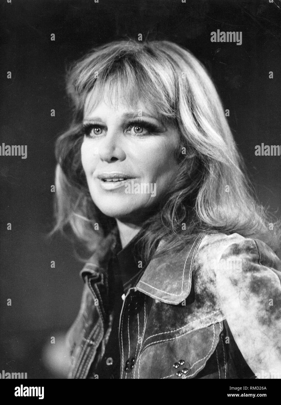 hildegard knef 1925 2002 eine deutsche schauspielerin und sangerin undatiertes foto wahrscheinlich vom ende der 1960er jahre stockfotografie alamy