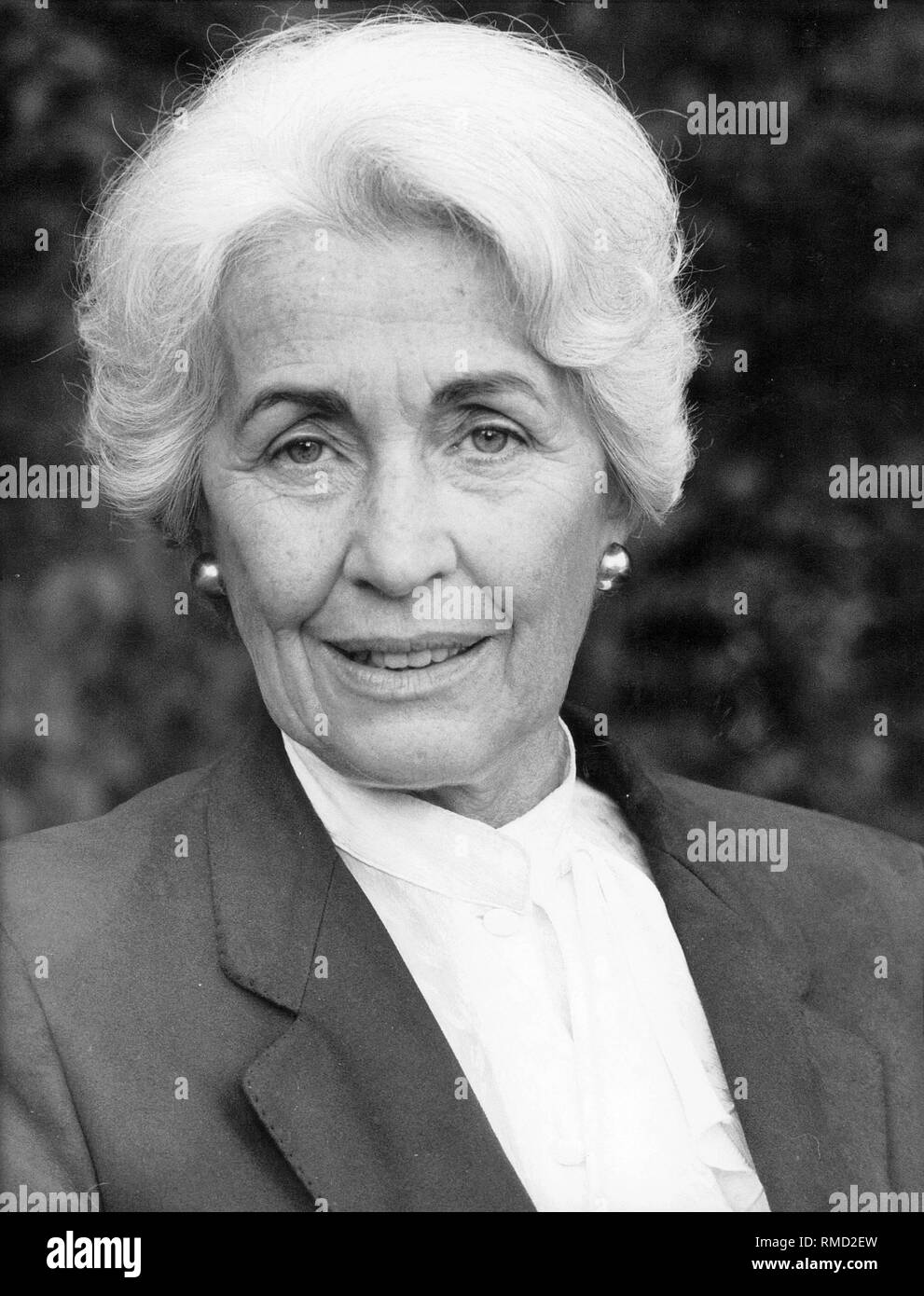 Hildegard Hamm-Brücher (geboren 1921), ein deutscher FDP-Politiker. Stockfoto