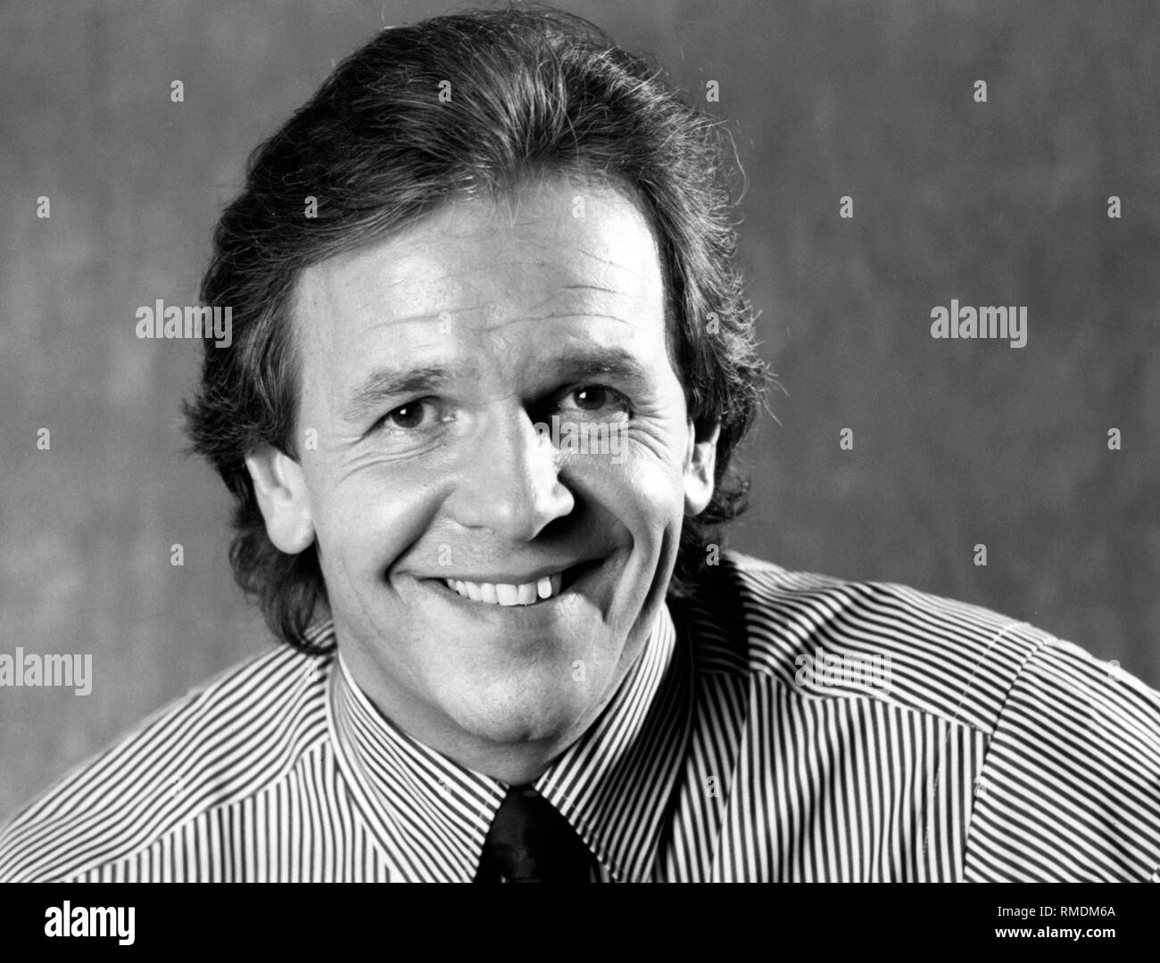 Der Moderator Fritz Egner. Fritz Egner, Deutschland, TV/Rundfunk