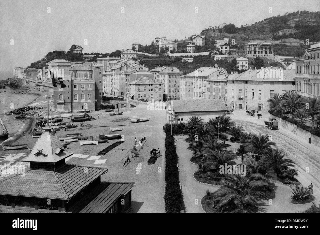 Genova Pegli, Ligurien, Italien, 1900-10 Stockfoto