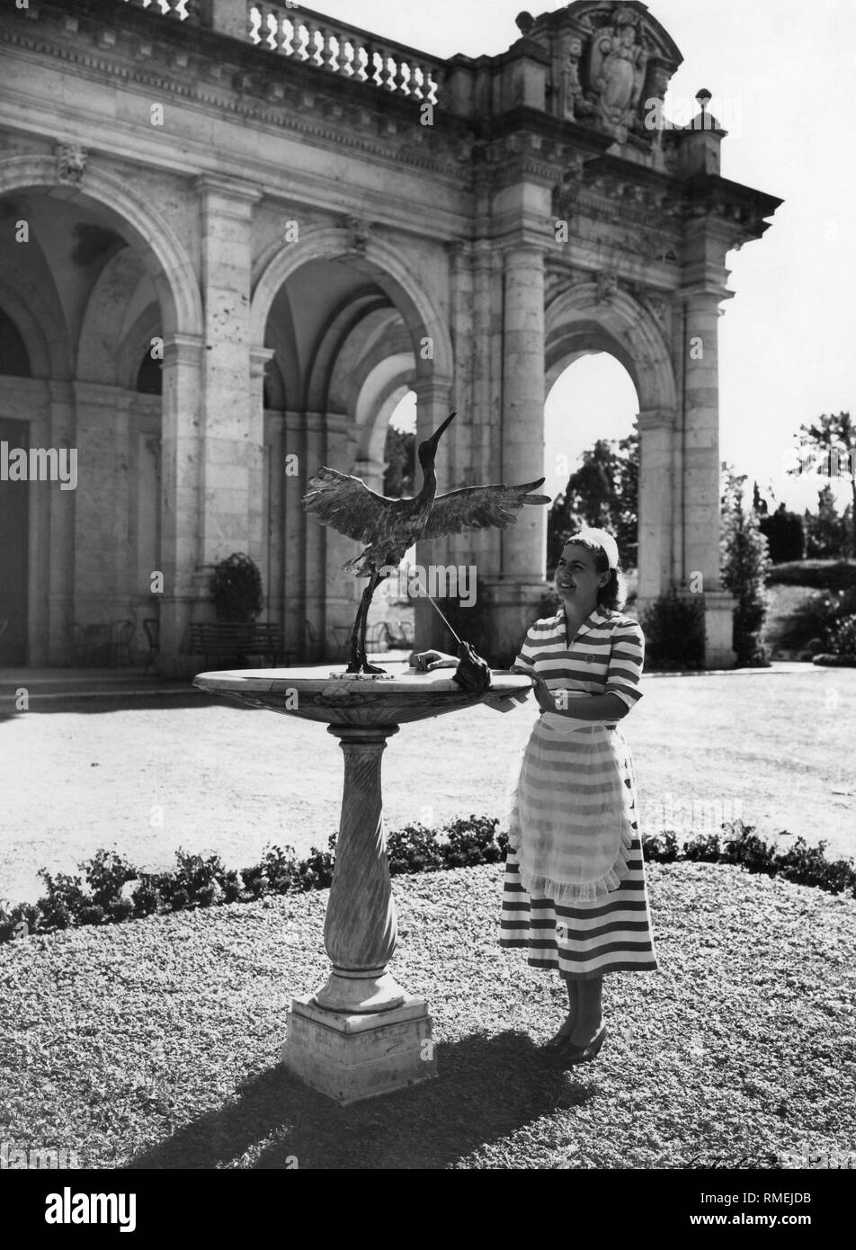 Regina Spa, Montecatini Terme, Toskana, Italien, 1955 Stockfoto