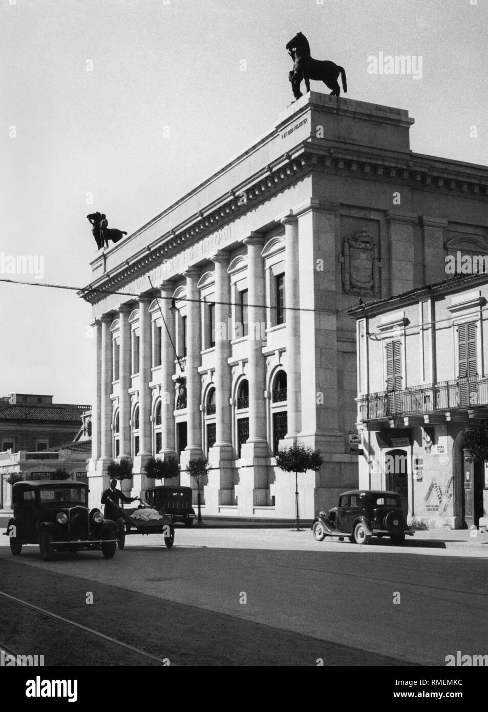 General Post Office, Pescara, Abruzzen, Italien, 1920-30 Stockfoto