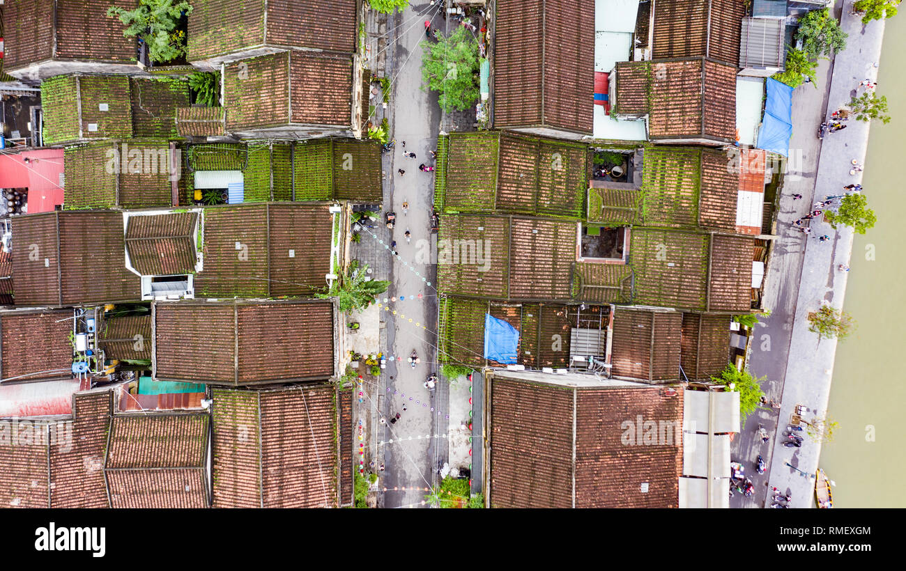 Trần Phú Fußgängerzone, Hoi An, Vietnam Stockfoto