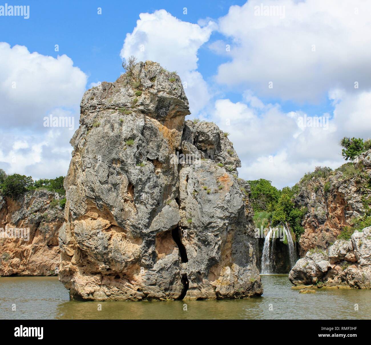 Wasserfall Stockfoto Wasserfall Stockfoto