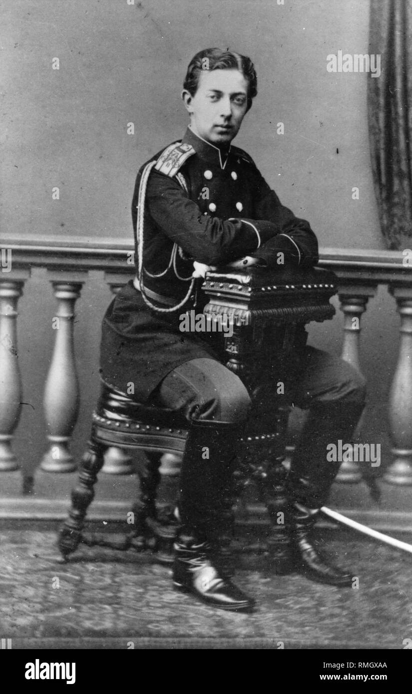 Portrait of Grand Duke Nicholas Alexandrowitsch von Russland (18431865