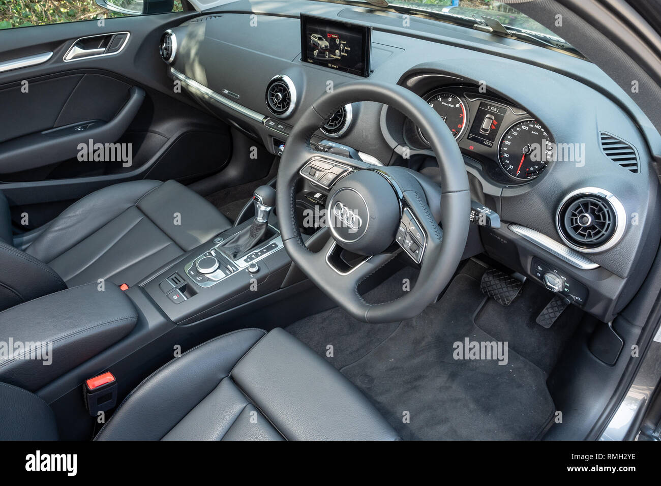 Audi A3 Interior Stockfotos Audi A3 Interior Bilder Alamy