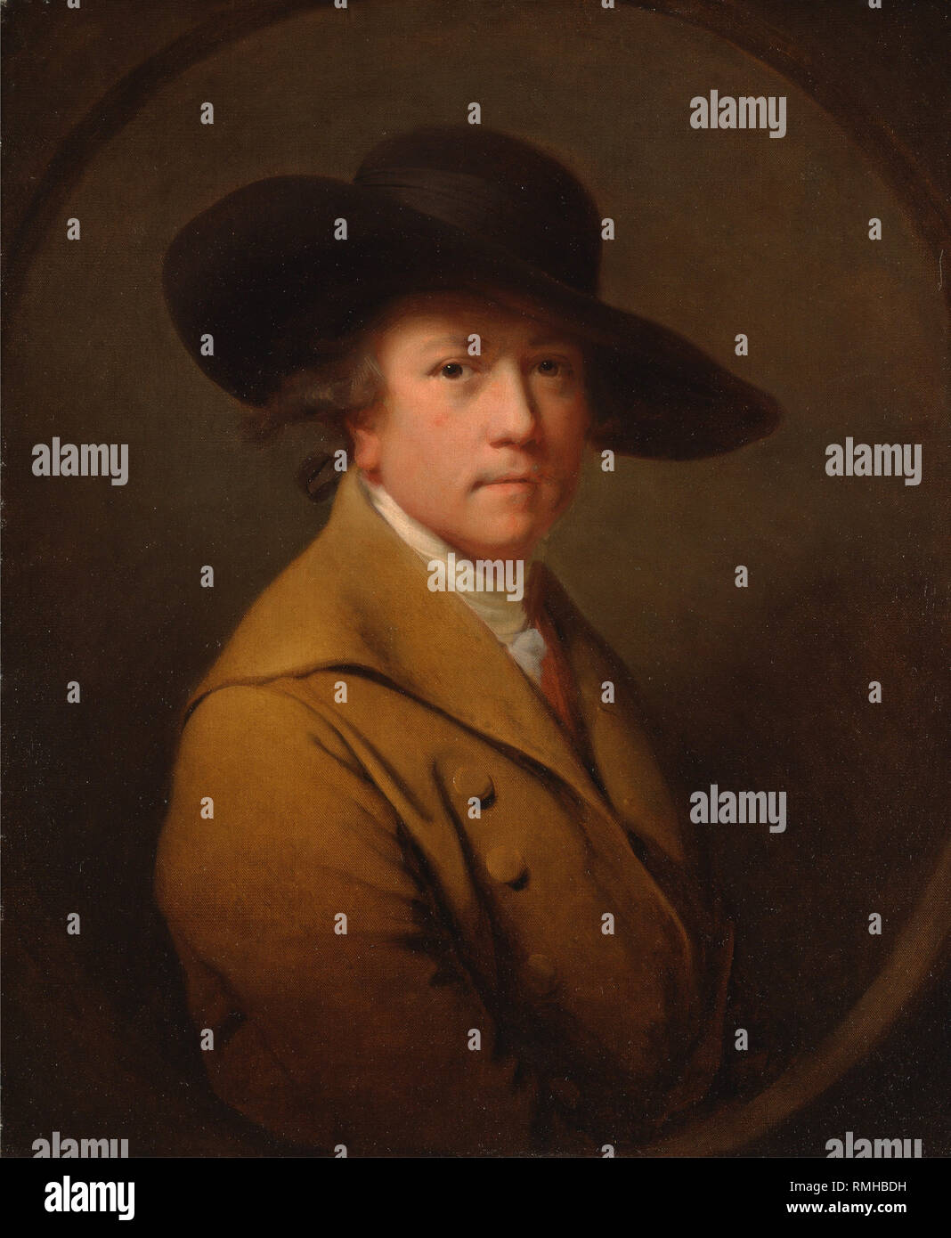 Joseph Wright von Derby (1734-1797), Joseph Wright von Derby, englischer Maler Künstler Stockfoto