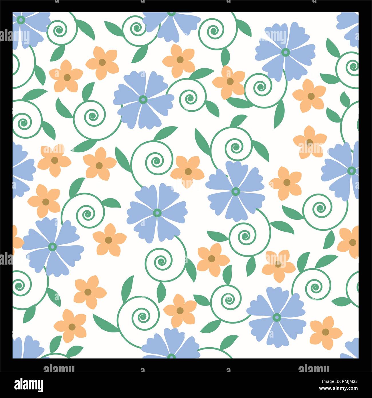Vektor Design batik Muster für Tapeten, Stoffe, Dekoration und andere Designs. Stock Vektor