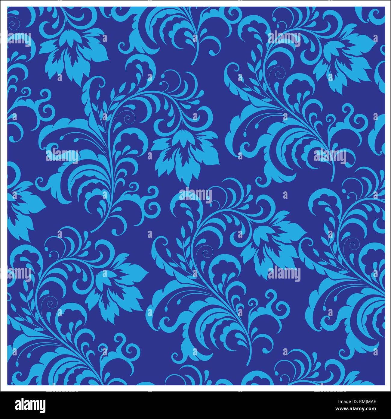 Vektor Design batik Muster für Tapeten, Stoffe, Dekoration und andere Designs. Stock Vektor