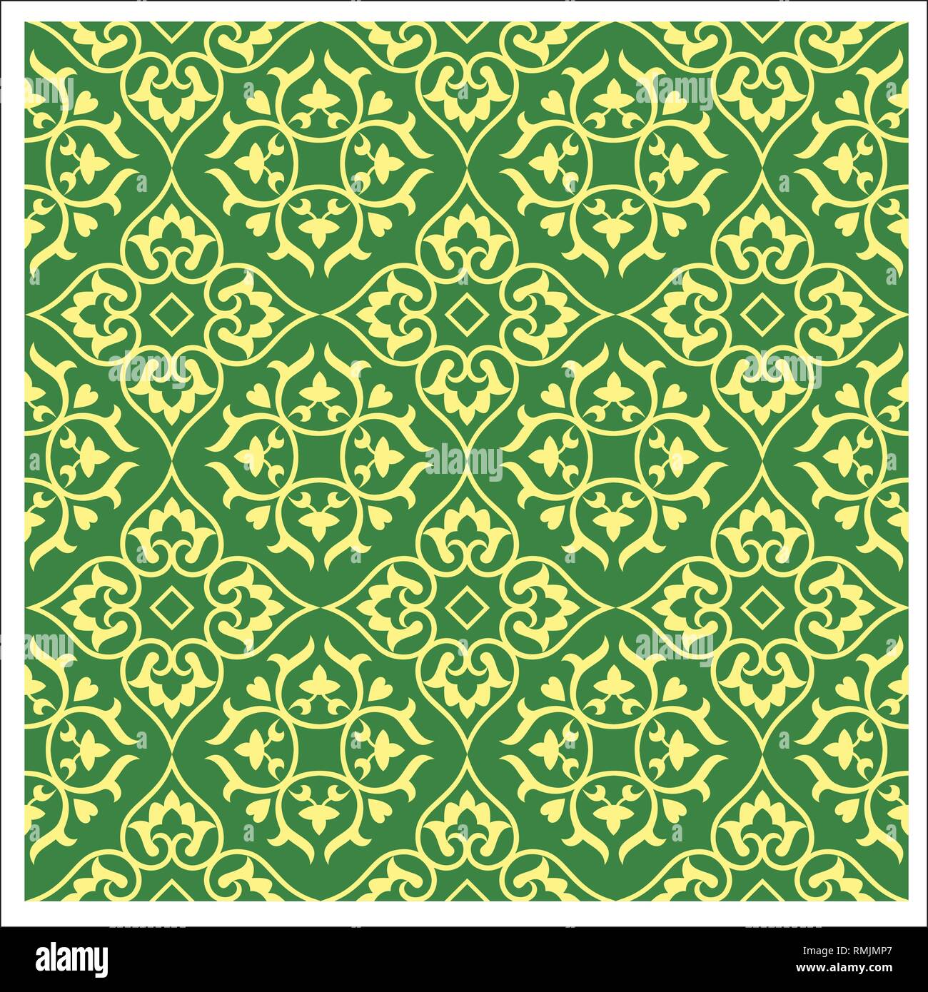Vektor Design batik Muster für Tapeten, Stoffe, Dekoration und andere Designs. Stock Vektor