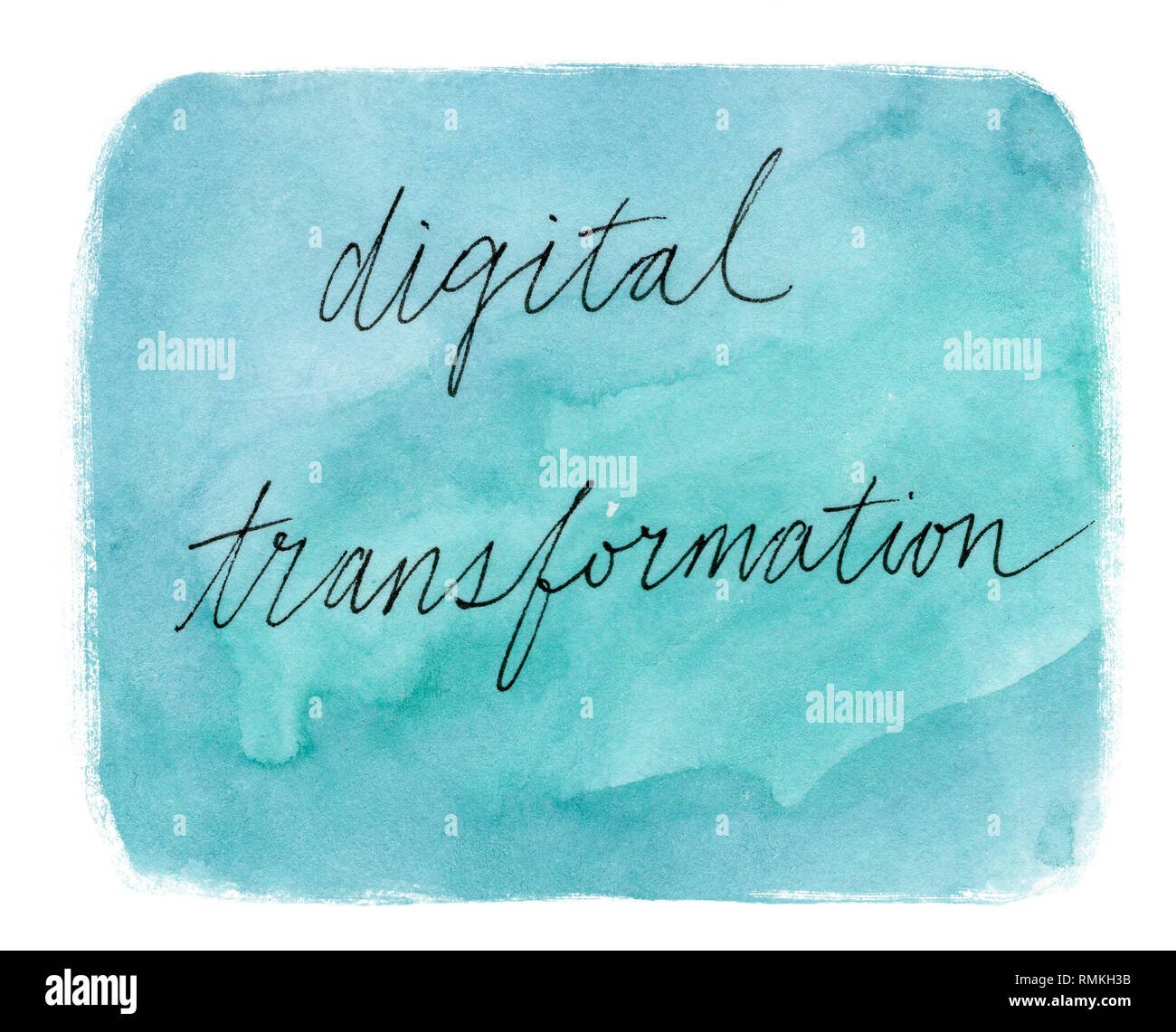 Digitale Transformation Stockfoto