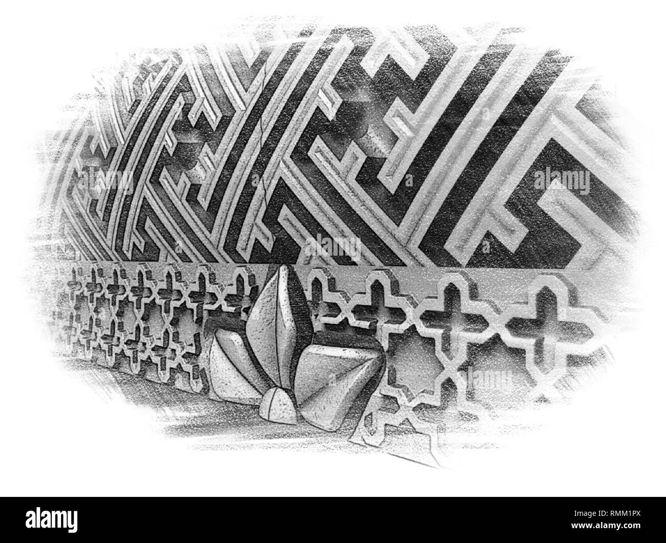 Floral Border Schwarzweiss Stockfotos Und Bilder Seite 23 Alamy