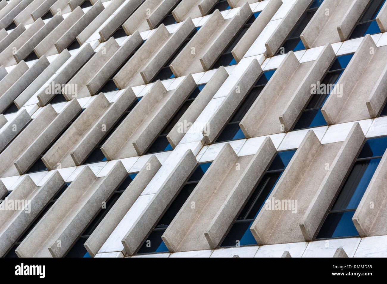 Architektonische Detail der Fassade Stockfoto