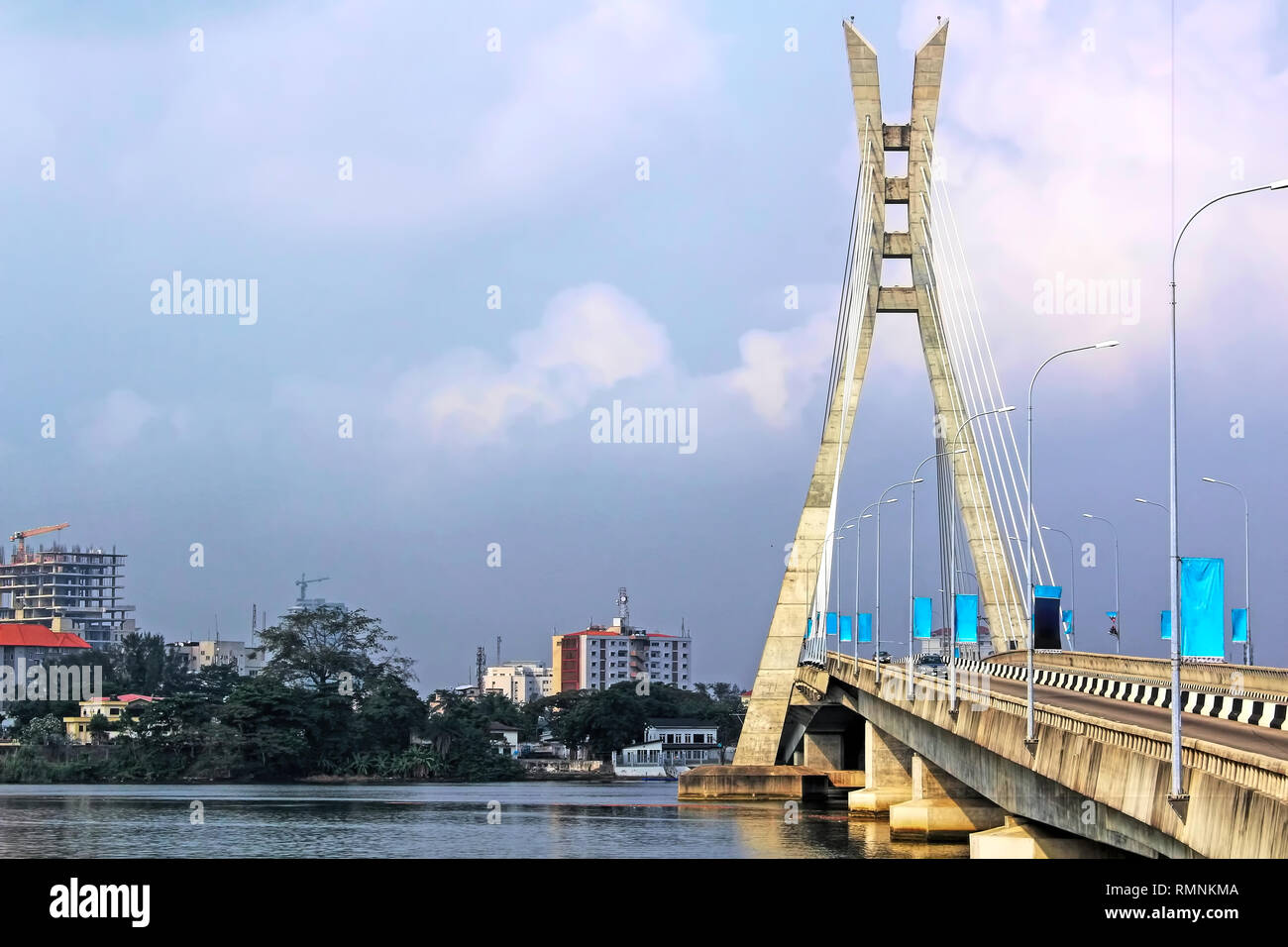 Lekki Mautbrücke, Lagos, Nigeria Stockfoto