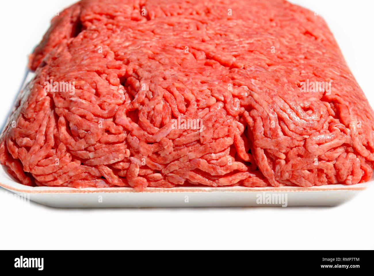 Verpackt Raw Hamburg Stockfoto
