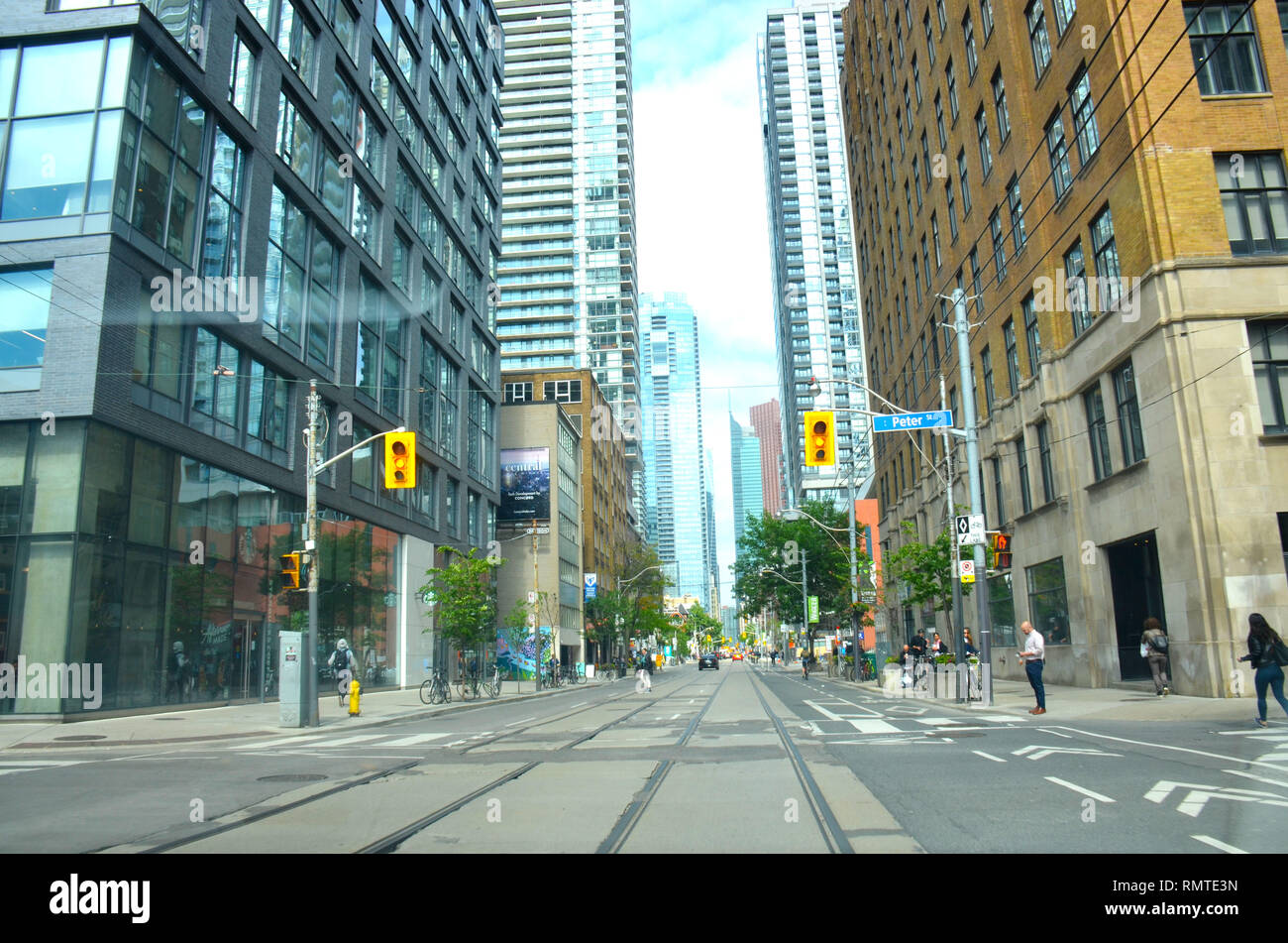 Die schöne Stadt Toronto Stockfoto