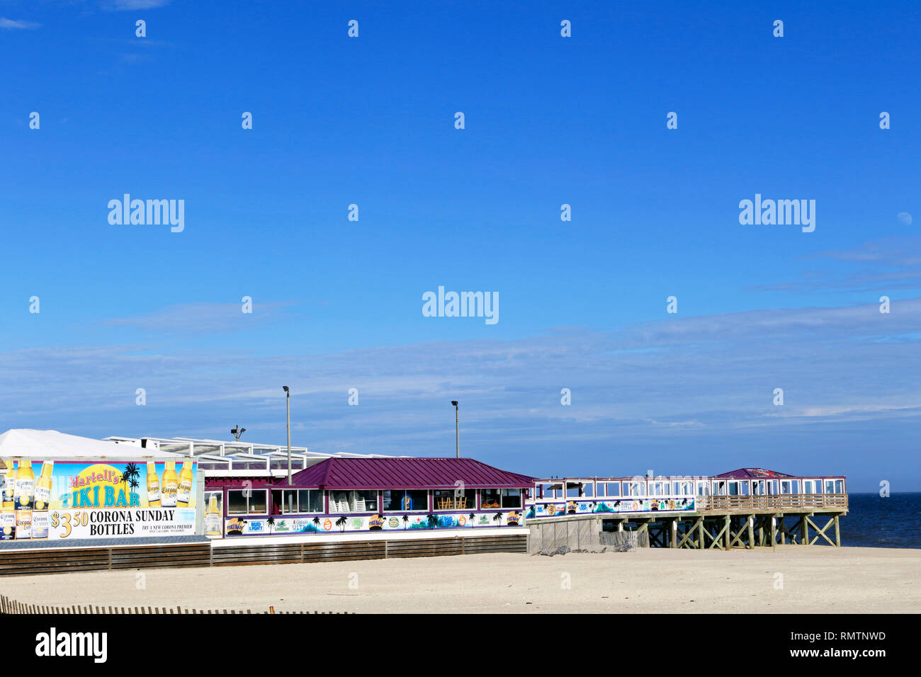 Von Martell Tiki Barr, Point Pleasant Beach, New Jersey, USA Stockfoto