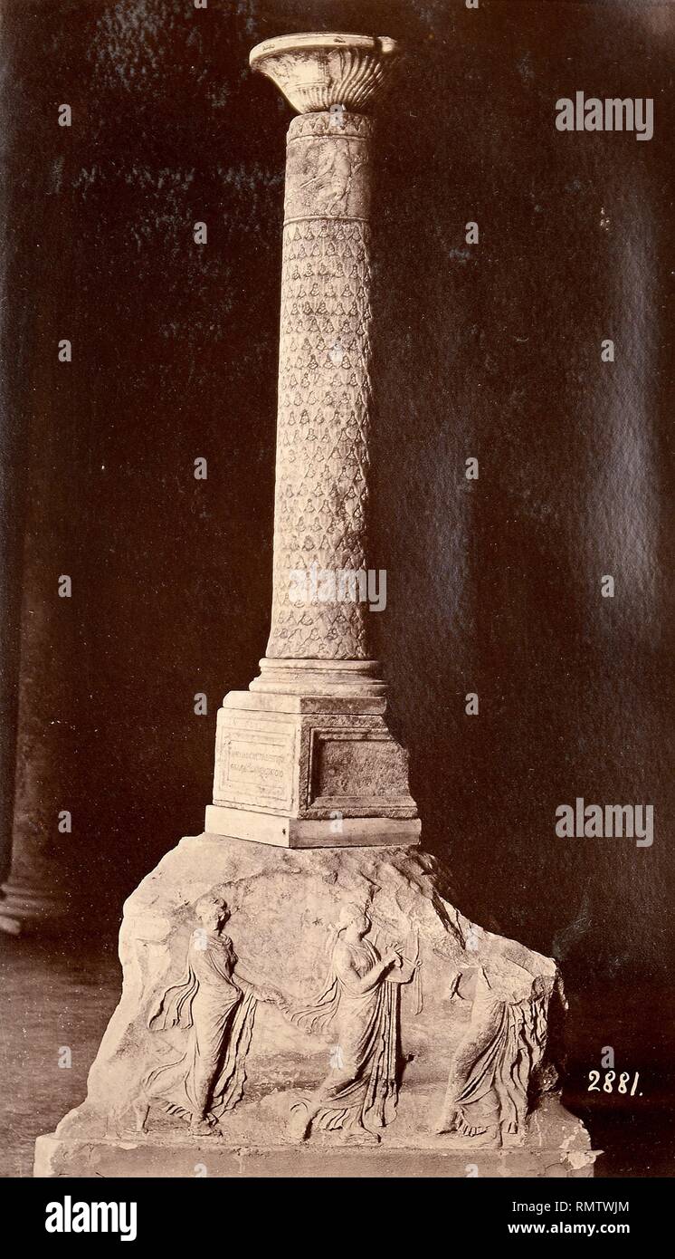 photo Columnas Conmemorativas Romanas Dibujo alamy